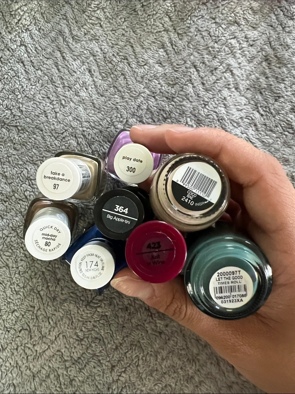 Lot of Mixed Nail Polish OPI, Essie, Sally Hansen, Orly & More Multi Color